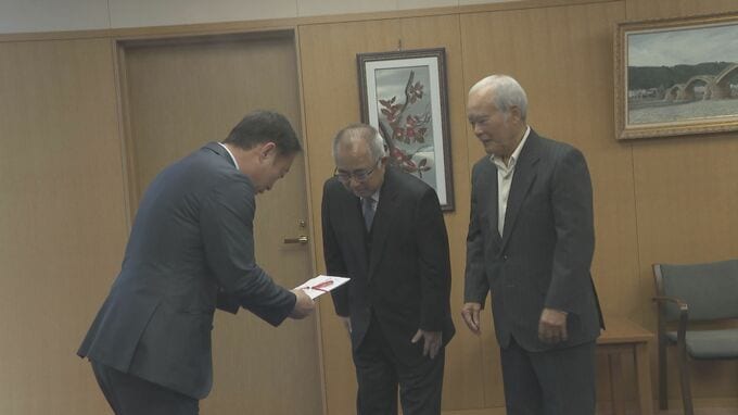 錦帯橋とんど祭りで集めた募金を能登半島地震の義援金に　|　山口のニュース・天気・防災｜tys NEWS｜ｔｙｓテレビ山口