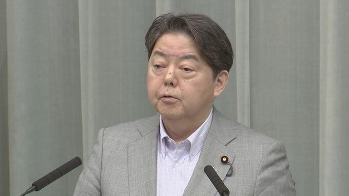 ニューカレドニア情勢で林官房長官「日本人の被害情報なし」