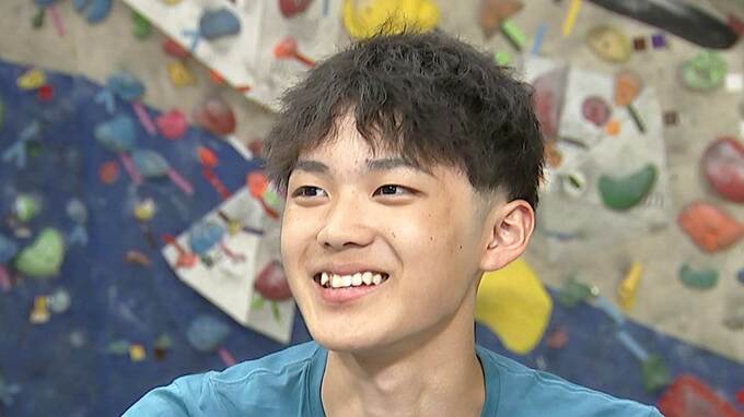 17歳の“脱力クライマー”安楽宙斗 、身長を10cm上回る驚異のリーチでパリ五輪頂上を目指す|TBS NEWS DIG