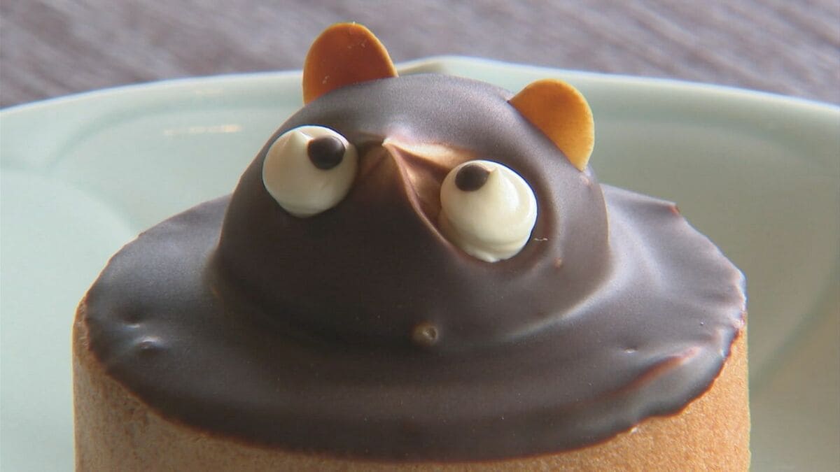 絶滅危惧種「たぬきケーキ」とは？ バタークリームにチョコ