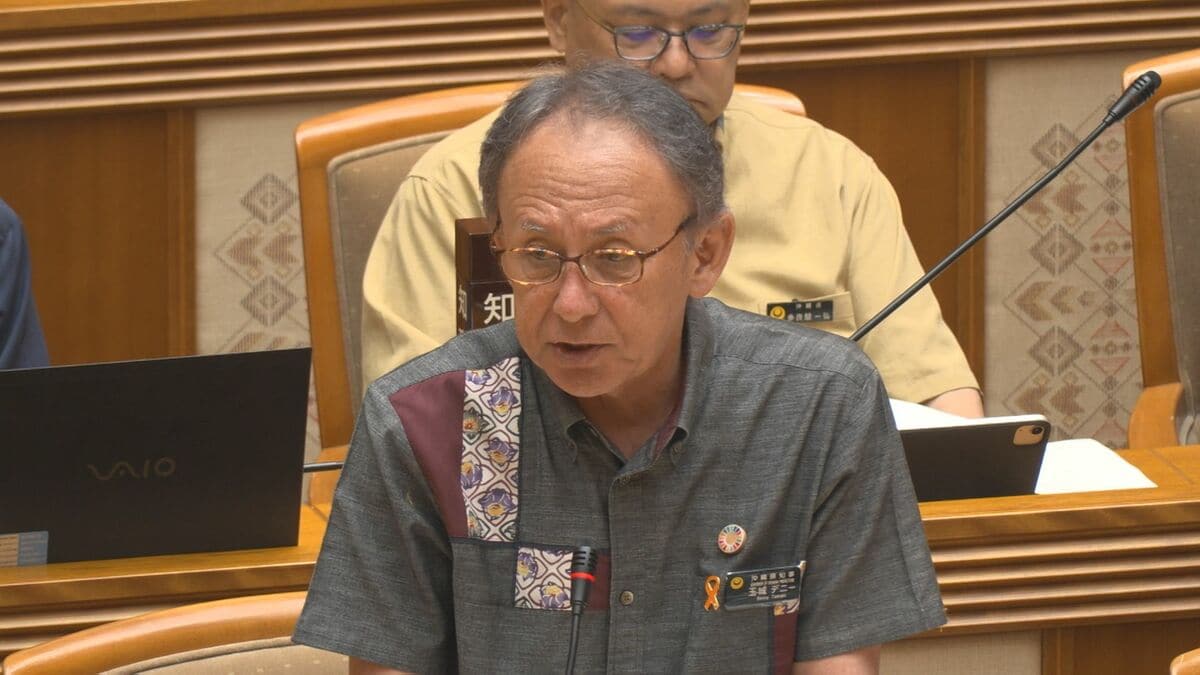 玉城知事　慰霊の日に高市総理と面談　PFASめぐり米軍基地内の調査要望伝える