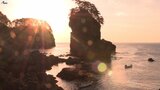 朝日浴びる三陸の絶景の中でウニ漁 岩手・宮古市田老で今季初解禁 身入りも上々|TBS NEWS DIG