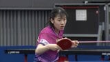玉野市出身の日本代表・面手凛選手　ロンドンで開催される世界卓球選手権に向け公開練習【岡山】|TBS NEWS DIG