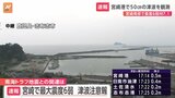 【速報】宮崎県・鹿児島県・高知県で津波観測　宮崎県・日南市40センチ　鹿児島県・志布志港で20センチ  高知県・室戸市で10センチなど（午後5時46分現在）|TBS NEWS DIG