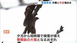 今シーズンの最強寒波近づく 次第に冬型強まり警報級の大雪に警戒 富山 | 富山のニュース|天気・防災|チューリップテレビ