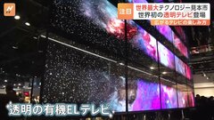 アメリカCESで注目　韓国LGの世界初“透明な”有機ELテレビ| TBS CROSS DIG with Bloomberg