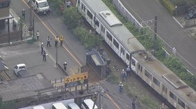【速報】東急 こどもの国線で運転見合わせ 列車とトラックが接触|TBS NEWS DIG