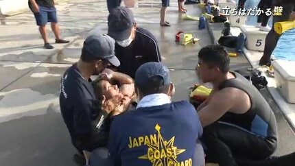 溺れる人続出の厳しい訓練、仲間との絆で乗り切れ！・・・海保・潜水士