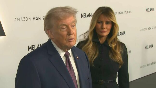 映画「メラニア」公開へ トランプ大統領「とても意味のある映画」 チケットの売れ行きは“低調”か|TBS NEWS DIG