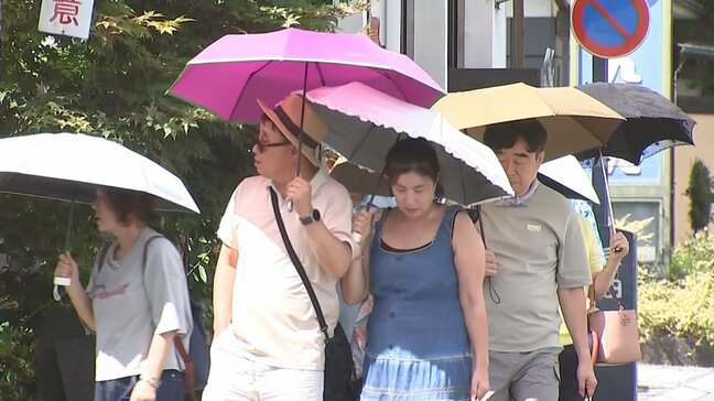 県内再び猛暑日　日田で38.3度を観測　まとまった雨となった19日から一転　大分|TBS NEWS DIG