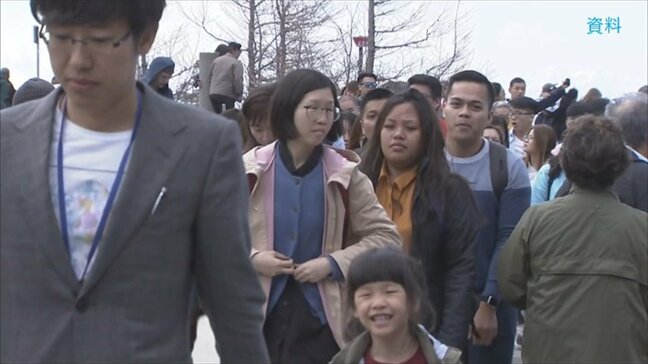 2月の宿泊者数は56万6000人 去年比で23%増加 伸び率は全国1位 外国人では中国が最多 山梨|TBS NEWS DIG