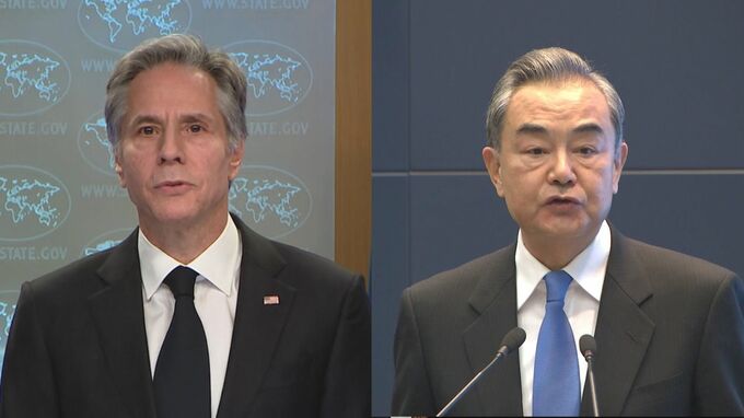 米中外相が電話会談 アメリカは新型コロナ情報公開を中国に要求