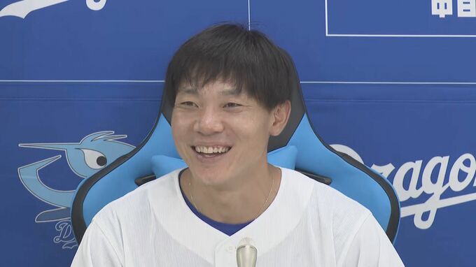 史上55人目の快挙 2000安打達成の中日ドラゴンズ大島洋平選手（37）「（これからも）1本でも多くのヒットを打ちたい」　|　名古屋・愛知・岐阜・三重のニュース【CBC news】 | CBC web