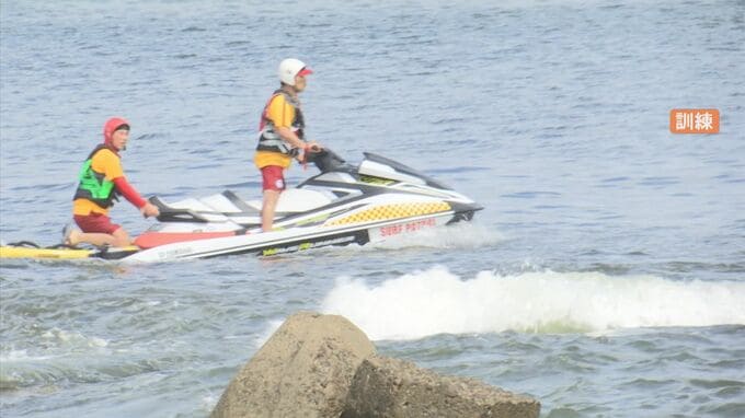 海開きを前に水難救助訓練　鳥取県・米子市　|　BSSニュース | BSS山陰放送