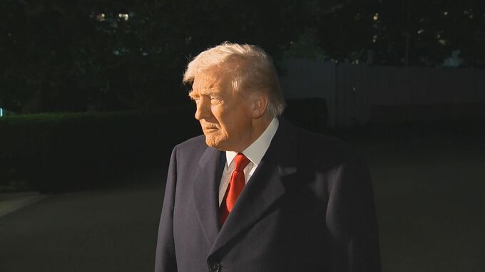 トランプ大統領 習近平国家主席と「台湾について話す」 30日予定の米中首脳会談で 香港民主派の釈放を求める考えも示す アジア歴訪に出発