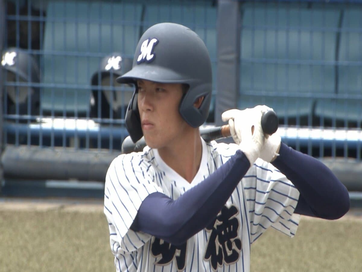 高知最強打者から日本の主軸へ　侍ジャパンU-18日本代表・藤森海斗（明徳義塾）馬淵監督も期待寄せる