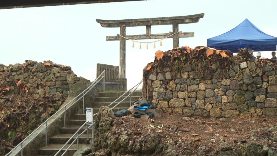 那覇港を守る城砦　三重城で戦後初の本格的な調査