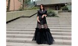 【筧美和子】　「JJ創刊50周年の発表イベントに参加させていただきました」　最新ショットに反響　「ブラックドレスがとてもきれい」|TBS NEWS DIG
