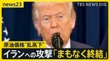 原油価格“乱高下”レギュラーガソリン10円↑「急激に値段が上がりすぎる」…トランプ大統領「まもなく終結」イラン反論【news23】|TBS NEWS DIG