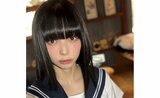 最上もがさん　「黒髪ロングになった35歳のJK。笑」　投稿写真にファン反響|TBS NEWS DIG