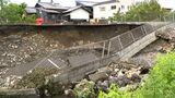 護岸崩れ「もうどうしようって」　商店街では壁が崩落　激しい雨　静岡市内各地に被害|TBS NEWS DIG