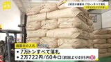 備蓄米2回目入札 7万トン全量落札 平均価格は60キロあたり初回より495円安く2万722円 しかしコメ価格は12週連続値上がり 農水省「効果なければ追加放出へ」|TBS NEWS DIG