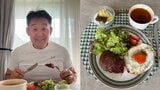 【 花田虎上 】 朝からステーキ&目玉焼きの豪快朝食を披露「昨日の疲れは肉でパワーチャージです」ボリューム満点の朝食ブログに反響|TBS NEWS DIG