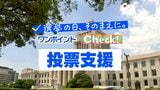 「投票支援」 ~選挙の日、そのまえに。ワンポイントCheck!~|TBS NEWS DIG