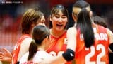 バレー女子日本代表、48年ぶりの金メダルに王手!韓国にストレート勝ち、決勝は前回金の中国と激突【アジア大会】|TBS NEWS DIG
