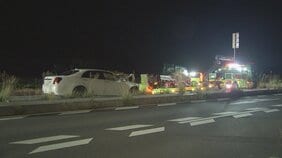 国道の交差点で出会い頭に軽トラックと乗用車が衝突　軽トラック助手席の女性（67）が死亡　茨城・笠間市|TBS NEWS DIG