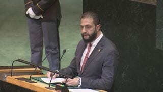 シリア暫定大統領が約60年ぶりに国連で演説 制裁の完全解除など求める| TBS CROSS DIG with Bloomberg
