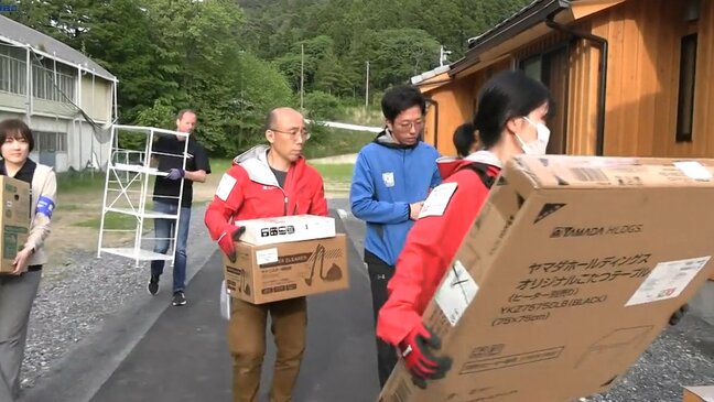 広島のＮＧОが大船渡市大規模山林火災の被災者が暮らす仮設住宅で生活家電などを支援|TBS NEWS DIG