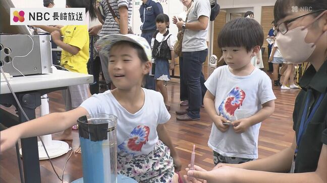 夏休みの自由研究に 火山噴火の実験も 防災・減災 お天気フェア 長崎で開催|TBS NEWS DIG