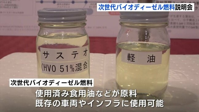 「需給事業者が脱炭素目標を共有化し 新たな燃料の供給網の構築に挑戦していく必要がある」 マツダなどが次世代バイオディーゼル燃料説明会 東京|TBS NEWS DIG