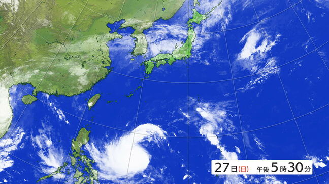【台風情報】台風21号・コンレイは来週後半に「非常に強い勢力」で沖縄に接近へ その後は日本列島を横断のおそれ 最新の進路予想と雨と風シミュレーション|TBS NEWS DIG