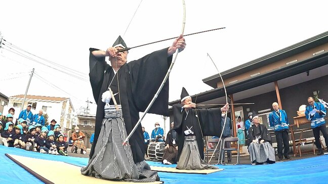 射的で吉凶占う「二目川百手まつり」　今年は「吉」　大分|TBS NEWS DIG