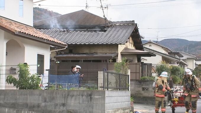 呉市の住宅で火事　1人死亡　広島|TBS NEWS DIG
