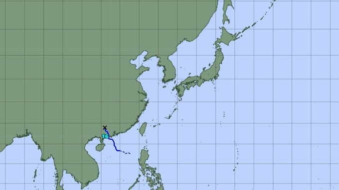 【台風情報】台風16号(ターファー)は熱帯低気圧に変わる　全国の今後の天気を詳しく　気象庁|TBS NEWS DIG