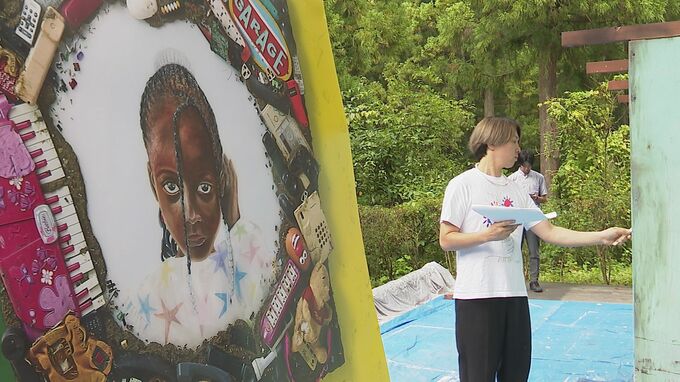 アートで知る「アフリカのスラム街の現状」福井県出身のアーティスト・長坂真護さんが個展開催　10月18日から|TBS NEWS DIG