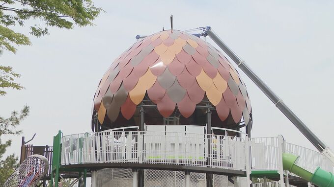 “中国地方最大級”山口きらら博記念公園に大型複合遊具広場　来月４日オープン|TBS NEWS DIG