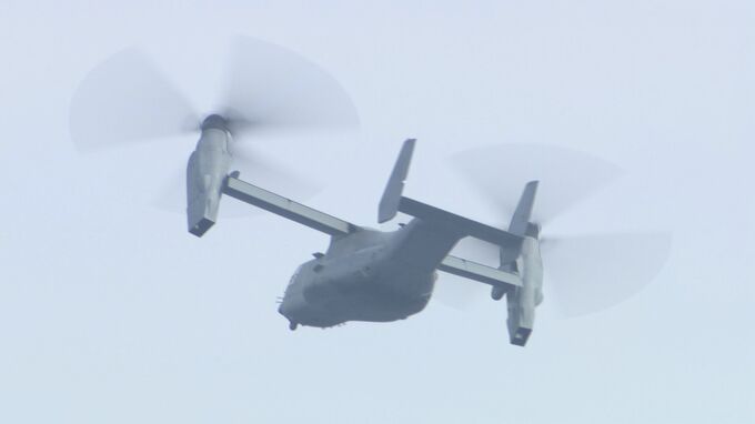 アメリカ軍　すべてのオスプレイを一時飛行停止　調査で「機材に不具合の可能性」　|　山口のニュース・天気・防災｜tys NEWS｜ｔｙｓテレビ山口