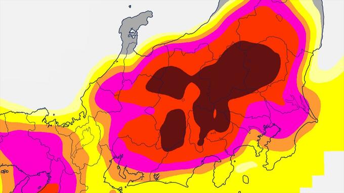 関東甲信　10日にかけ梅雨前線が南下→大気不安定に　9日昼過ぎ～10日夜遅くにかけ雷を伴った激しい雨の降る所が　【発雷確率・雨と風のシミュレーション】|TBS NEWS DIG
