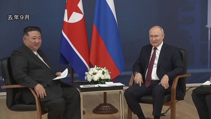 プーチン大統領の北朝鮮訪問　3月の大統領選後の見通し示す　ロシア大統領報道官