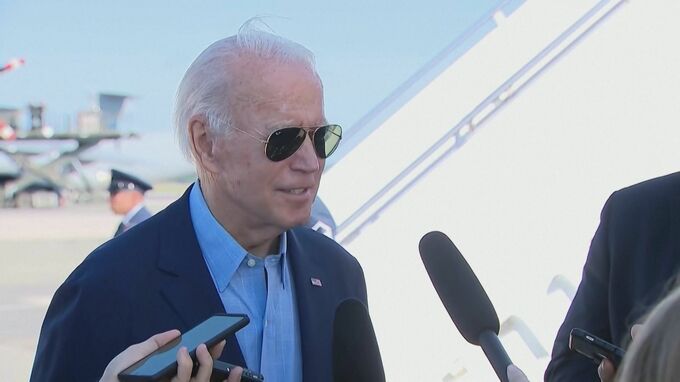 台湾周辺での中国の動きにバイデン大統領が懸念示す|TBS NEWS DIG