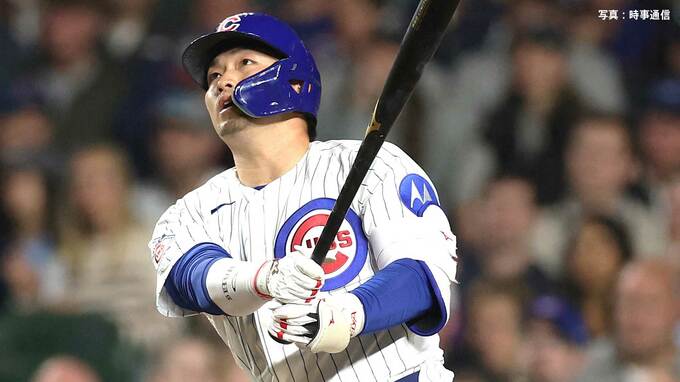 鈴木誠也 豪快13号でメジャー通算100号！日本選手4人目 右打者では初の快挙、メモリアルアーチに本拠地のファンは大熱狂で祝福|TBS NEWS DIG