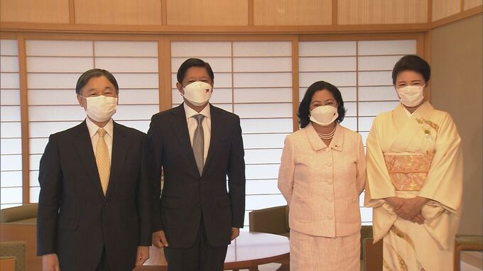 天皇皇后両陛下 フィリピンのマルコス大統領夫妻と会見 「看護師や介護福祉士の候補者の活躍うれしく思う」|TBS NEWS DIG
