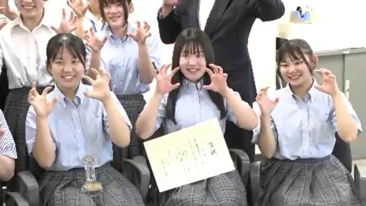 長商デパート キティちゃん CHOSHOチア パンサーズ ダンスの全国大会で