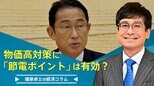 物価高対策に「節電ポイント」は有効なのか【播摩卓士の経済コラム】|TBS NEWS DIG