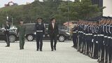 木原防衛大臣 航空自衛隊那覇基地を視察 午後は玉城知事と基地問題めぐり面談 | 沖縄のニュース|RBC 琉球放送