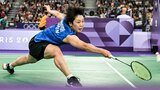 バドミントン山口茜、ミャンマー選手に2－0で快勝 ！10連続得点で逆転し、3度目の五輪は白星発進【パリ五輪】|TBS NEWS DIG